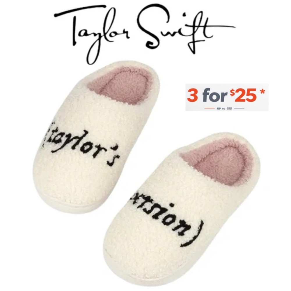 Tylor’s Version comfy plush slip on house shoes slippers